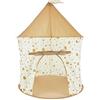 BIECO Principessa tenda per bambini, pop-up a pois, gioco per ragazze