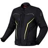 OZONE MOTO Delta IV Giacca da Moto Uomo | Membrana impermeabile | Protezioni per Gomiti e Spalle | 3 Canali di Ventilazione | Elementi Riflettenti | 4 Tasche | Taglie fino a 13XL