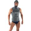 SEAC Hoody Man, Gilet Sottomuta con Cappuccio in Neoprene 2.5 mm