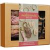 TOPP Makramee-Schmuckset With Love (Rosé/Natur): Anleitung und Material für 5 Makramee Schmuckstücke. Mit Makramee-Drahtbürste und Knüpfboard.