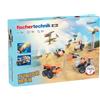 fischertechnik Junior Max 576101 - giocattolo da costruzione solare per bambini, gioco educativo con 10 modelli, dai 5 anni, arancione