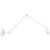 home sweet home collection Home Sweet Home Applique moderno Shift per paralume | lampada | 70/70/32 cm | Bianco | lampada da parete con braccio orientabile | Metallo | E27| per paralume |lampada max.20cm