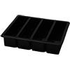 QOKLIYUI Stampo in Silicone a 4 Griglie Cubetti di Ghiaccio Vassoio Rettangolare Antiaderente Cibo complementare Morbido Riutilizzabile Teglia Stampo per Candele