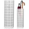 lvifloae Durevole portaombrelli in metallo, moderno ed elegante per l'organizzatore di ombrelli per l'ingresso della casa (S)