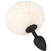 You2Toys Fluffy Tail Plug anali Bianco 14,2 cm