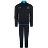 SSC Napoli Tuta Invernale Blu, EA7, Prodotto Ufficiale, chiusura zip, Logo SSCN stilizzato, M