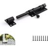 SPRHR HUANR Chiavistello, Catenaccio Porta Ispessito con 8 Viti(Lunghezza 16 cm)