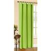 Gardinenbox Tenda Opaca, Tinta Unita, con Passanti, Realizzata in Raso e Microfibra, cod. prod. 20400, Verde Mela, 245 x 140 cm