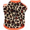 AKTOUR Vestiti per gatti e cani di piccola taglia, caldo abbigliamento invernale per cani di piccola taglia, cappottino per animali domestici, morbido, per cani di piccola taglia (arancione, M)