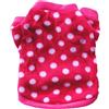 AKTOUR Vestiti per animali domestici per gatti per cani di piccola taglia caldo inverno abbigliamento per cani di piccola taglia camicia per animali domestici costume natalizio morbido Chihuahua