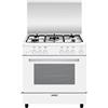 GLEM GAS S.P.A. Glem Cucina Forno a gas A855gx Bianco