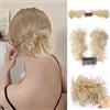 BKEPDY Extension Clip Capelli Pettini Updo Coda di Cavallo Capelli Ondulati Ricci Disordinati Bun Presa Chignon Parrucchino Posticci（15#）