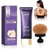 Meemion Tattoo Concealer, Correttore per tatuaggi corpo, Fondotinta Coprente Tatuaggi, Perfezionatore per il corpo con pennello extra-large, Fondotinta waterproof (naturale)