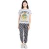 Cotton Soul Harry Potter Hogwarts - Pigiama da donna multicolore, Multi, L