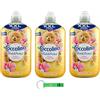 Beni Culinari 3 ammorbidenti Coccolino XXL Fresh & Protect, legno di sandalo e caprifoglio, ammorbidente concentrato, 76 lavaggi, 1750 ml + portachiavi Beni Culinari