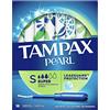 Tampax Pearl Plastic, Super Absorbency, Unscented Tampons 18 Count by Tampax