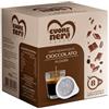CUORE NERO CAFFE Cuore Nero Caffè - CIOCCOLATO, 8 Caffe Cialde ESE Filtro Carta 44MM Da 7,5G, Caffè Cialde Aromatizzato Al Gusto Cioccolato