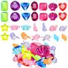 AHEJIOO 28 pezzi Dive Gem, giocattolo da piscina, immersione, gemme subacquee, giocattolo estivo per bambini, giocattolo subacqueo per bambini, giocattolo subacqueo, pietra preziosa, nuoto