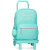 Pepe Jeans Nora Zaino scuola con carrello blu 30x39x12 cm Poliestere by Joumma Bags