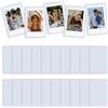 HIYQIN 25 Cornici Fotografiche Magnetiche per Pellicola Instax Mini, Display Foto 2x3 Pollici Cornici Magnetiche da Frigorifero per Fujifilm Instax Mini 13 41 EVO LiPlay/LiPlay+ 12 11 - Bianco