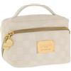 Camomilla Milano Beauty Case Donna, Beauty Bag, Collezione Beach Club, Misura S, Colore Bianco
