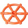 OTITU Timone da Nave, Parco Giochi, Stile Nautico, Barca, Timoniere, Timone Barche Nautiche, Volante, Divertitevi, Pirati, Bambini, Colore - Arancione
