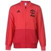 adidas Manchester United Presentation Jacket, Felpa Uomo, Core Pink/Blaze Red/Nero, S