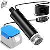 JJXNDO Pompa dell'acqua portatile per batteria al litio Makita 18 V, 120 W, 12 V, pompa di trasferimento dell'acqua, pompa elettrica per giardino, vasca idromassaggio, serbatoio, piscina, stagni, acquari
