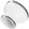 HG Power φ150-100mm Riduttore ABS Tubo di Scarico dell'aria Adattatore per Tubo Ventilatore Connettore Riduzione Transizione con 2 Fascette Stringitubo per Ventilazione Rotondo Condotto