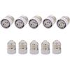 ShuoHui 10 pezzi adattatore attacco E27 a G4 MR16 GU5.3 per LED o lampadine alogene