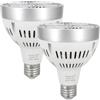 enwant Lampadine LED Par30 Super Luminose E27 Base 35 Watt Lampadina LED ad Alta Potenza con Ventola di Raffreddamento, Non dimmerabile, Confezione da 2(Cool White 6000K)