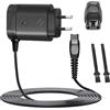 Powice 15 V HQ8505 Cavo di ricarica per rasoio Philips 3000 5000 7000 9000 (non compatibile con tutti i modelli), rasoio 6000/8200/9000/S9000, SensoTouch/Multigroom 7000(non adatto per 3000X/500X, trimmer