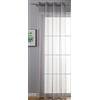 Gardinenbox Tenda trasparente con occhielli Uni, 225 x 140 cm (altezza x larghezza), grigio Stores 20332-cn