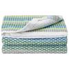 Emma Barclay Time Strofinaccio Blu, 100% Cotone, 45 x 65 cm