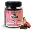 Wolf Belly Natural Pet Goodness Wolf Belly - Biscotti per Cani 91% Manzo (80 uds) senza Cereali | Consistenza Morbida e Gustosa | Snack Naturali per l'Addestramento Quotidiano | Deliziosi e Ricchi di Proteine - Made in Europe