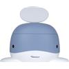 Kindsgut vasino, wc per bambini, design a forma di balena e colori tenui, per l'addestramento al bagno, grigio-azzurro