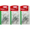 Fischer 4 Tasselli SB 9 con Barra Filettata, Universali per il Fissaggio di Lampade, Specchi, Mobili su Muro e Cemento, 504445 (Confezione da 3)