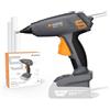 Steinel Pistola per colla a caldo senza fili PRO MobileGlue 5011 sistema 18 V Bosch AMPShare, senza batteria, 3 stick di colla, 130°/200°C