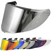 VCOROS Visiera Casco Moto per K6/K6s,Visiera del casco Lente Antigraffio Flip up Lente del Parabrezza,Protezione per Il Vento del Motociclo,Casco Parabrezza Moto Visiera a Lente Integrale (Argento cromato)