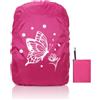 Capaneus Copri Zaino per Pioggia, 35L Reflective Impermeabile Bambino Copri Zaino, Coprizaino Impermeabile con Riflettenti, Copertura Zaino Antipioggia Universale per Scuola, Bicycling, Escursionismo, Viaggio