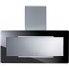 Baraldi TRISIA Cappa parete cm. 90motore 800 m3/hinox/vetro nero - Garanzia Italia