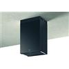 Baraldi Cappa ad Isola Ginza 01GINIS60X40BL90 60x42 Nero e Inox 900m3/h - Garanzia Italia