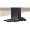 Baraldi Cappa ad Isola 01LEAIS090BL90DD Lea 90cm Nero - Garanzia Italia