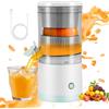 HuuppHip Spremiagrumi Elettrico Ricaricabile, Portatile Spremiagrumi con USB, Smontabile, Professionale Estrattore Frutta per Arance, Limoni, Pompelmi, Include Spazzola per la Pulizia