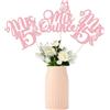 Gyufise 12 pezzi Mis 15 bastoncini centrotavola Happy 15th Birthday decorazioni double face glitter Hello 15 Favoloso topper da tavolo Cheers to 15 anni Compleanno Anniversario Decorazioni per feste