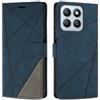 SONWO Cover per Honor X8B, Flip Caso in PU Pelle Case Cover Custodia con Slot per Schede e Supporto Stand per Honor X8B, Blu