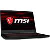 MSI GF63 Thin 11UC-028FR 15" Core i7 2.3 GHz - SSD 512 GB - 16GB - NVIDIA GeForce RTX 3050 AZERTY - Francese, excellent