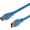 StarTech.com Cavo SuperSpeed USB 3.0 da A a B - 1, USB 3.0 A (maschio) a 1, USB 3.0 B (maschio) (USB3SAB6)