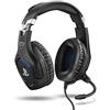 Trust Gaming GXT 488 Forze Cuffie PS4 e PS5 con Licenza Ufficiale PlayStation, Over-Ear, Microfono Ripiegabile e Archetto Regolabile, Jack Audio 3.5 mm, Cuffie Gaming Cablate - Nero