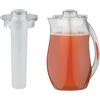 APS Caraffa succhi plastica 2,8 litri 13x27 cm con tubo refrigerante